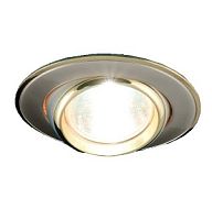 Светильник встраиваемый Италмак Nika 51 2 24 литой поворот. комбинир. MR16  картинка 